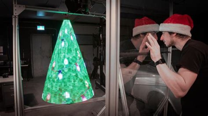Discover The Enchanting World Of Holographic Christmas Trees